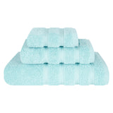 3 Piece 100% Cotton Extra Fluffy and Soft Luxury Turkish Towel Set with 20 Different Colors - 20 Set Case Pack