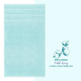 4 Piece 100% Cotton Turkish Towels, Hand Towel Set, Soft, Absorbent, Quick Dry - 28 Set Case Pack