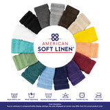 4 Piece 100% Cotton Turkish Towels, Hand Towel Set, Soft, Absorbent, Quick Dry - 28 Set Case Pack