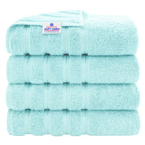 4 Piece 100% Cotton Turkish Bath Towel - 6 Set Case Pack
