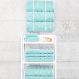 4 Piece 100% Cotton Turkish Bath Towel - 6 Set Case Pack