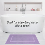 American Soft Linen Bekos 100% Cotton Bath Mat Set, 2 Piece 20x34 inches Wholesale Bath Rugs for Bathroom