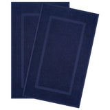 American Soft Linen Bekos 100% Cotton Bath Mat Set, 2 Piece 20x34 inches Wholesale Bath Rugs for Bathroom
