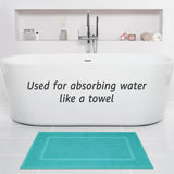 American Soft Linen Bekos 100% Cotton Bath Mat Set, 2 Piece 20x34 inches Wholesale Bath Rugs for Bathroom