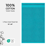 American Soft Linen Bekos 100% Cotton Turkish 4-Piece Hand Towel Sets, Wholesale Luxury Hand Towels