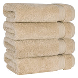 American Soft Linen Bekos 100% Cotton Turkish 4-Piece Hand Towel Sets, Wholesale Luxury Hand Towels