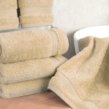 American Soft Linen Bekos 100% Cotton Turkish 4-Piece Hand Towel Sets, Wholesale Luxury Hand Towels