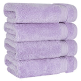 American Soft Linen Bekos 100% Cotton Turkish 4-Piece Hand Towel Sets, Wholesale Luxury Hand Towels