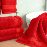 American Soft Linen Bekos 100% Cotton Turkish 4-Piece Hand Towel Sets, Wholesale Luxury Hand Towels