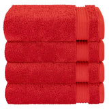 American Soft Linen Bekos 100% Cotton Turkish 4-Piece Hand Towel Sets, Wholesale Luxury Hand Towels