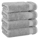 American Soft Linen Bekos 100% Cotton Turkish 4-Piece Hand Towel Sets, Wholesale Luxury Hand Towels