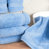 American Soft Linen Bekos 100% Cotton Turkish 4-Piece Hand Towel Sets, Wholesale Luxury Hand Towels