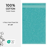American Soft Linen Bekos 100% Cotton Turkish 4-Piece Hand Towel Sets, Wholesale Luxury Hand Towels