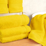 American Soft Linen Bekos 100% Cotton Turkish 4-Piece Hand Towel Sets, Wholesale Luxury Hand Towels