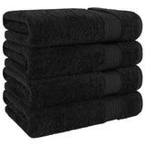 American Soft Linen Bekos 100% Cotton Turkish 4-Piece Bath Towel Sets, Wholesale Luxury Bath Towels