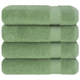 American Soft Linen Bekos 100% Cotton Turkish 4-Piece Bath Towel Sets, Wholesale Luxury Bath Towels