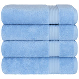 American Soft Linen Bekos 100% Cotton Turkish 4-Piece Bath Towel Sets, Wholesale Luxury Bath Towels