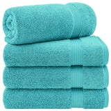 American Soft Linen Bekos 100% Cotton Turkish 4-Piece Bath Towel Sets, Wholesale Luxury Bath Towels