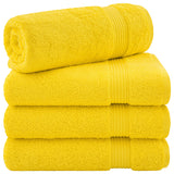 American Soft Linen Bekos 100% Cotton Turkish 4-Piece Bath Towel Sets, Wholesale Luxury Bath Towels
