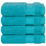 American Soft Linen Bekos 100% Cotton Turkish 4-Piece Washcloth Towel Sets, Wholesale Luxury Towels