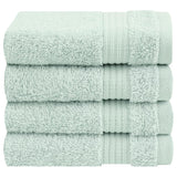 American Soft Linen Bekos 100% Cotton Turkish 4-Piece Washcloth Towel Sets, Wholesale Luxury Towels