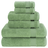 American Soft Linen Bekos 100% Cotton 6-Piece Turkish Bath Towel Sets, Wholesale Luxury Bath Towels