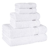 American Soft Linen Bekos 100% Cotton 6-Piece Turkish Bath Towel Sets, Wholesale Luxury Bath Towels