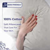 American Soft Linen Luxury 100% Cotton Sateen Weave Sheets Set - Premium Bed Sheet Sets