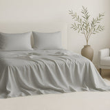 American Soft Linen Luxury 100% Cotton Sateen Weave Sheets Set - Premium Bed Sheet Sets