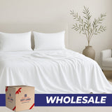 American Soft Linen Luxury 100% Cotton Sateen Weave Sheets Set - Wholesale Bed Sheet Sets