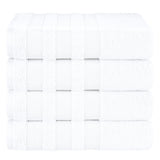 Salem 4 Piece 100% Cotton Luxury Turkish Bath Towel Sets