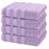 Salem 4 Piece 100% Cotton Luxury Turkish Bath Towel Sets - Wholesale bath towels