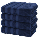 Salem 4 Piece 100% Cotton Luxury Turkish Bath Towel Sets - Wholesale bath towels