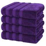 Salem 4 Piece 100% Cotton Luxury Turkish Bath Towel Sets - Wholesale bath towels