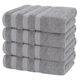 Salem 4 Piece 100% Cotton Luxury Turkish Bath Towel Sets - Wholesale bath towels