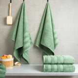 Salem 4 Piece 100% Cotton Luxury Turkish Bath Towel Sets - Wholesale bath towels