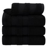Salem 4 Piece 100% Cotton Luxury Turkish Hand Towel Sets