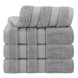 Salem 4 Piece 100% Cotton Luxury Turkish Hand Towel Sets