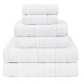 American Soft Linen Sense Collection 100% Micro Cotton Premium 6 Piece Towel Set, 600 GSM Ultra Soft and Plush Towels for Bathroom