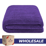 40x80 Oversized Bath Sheets – 12 Pack | Premium 600 GSM Cotton