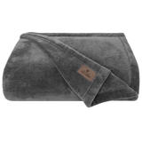 American Soft Linen Bedding Fleece Blanket, Plush Fuzzy Cozy Soft Blanket for Bed, Sofa, Couch