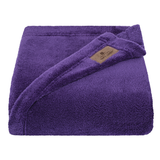 American Soft Linen Bedding Fleece Blanket, Plush Fuzzy Cozy Soft Blanket for Bed, Sofa, Couch