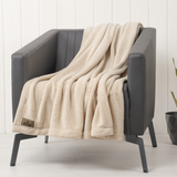 American Soft Linen Bedding Fleece Blanket, Plush Fuzzy Cozy Soft Blanket for Bed, Sofa, Couch