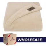 American Soft Linen Bedding Fleece Blanket Wholesale