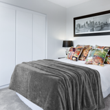 American Soft Linen Bedding Fleece Blanket Wholesale