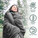 American Soft Linen Bedding Fleece Blanket Wholesale