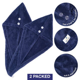 American Soft Linen Hair Drying Towel - 1 Packed / 2-Packed - Wholesale
