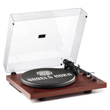 Angels Horn AH1 Wooden Turntable Bluetooth Vinyl Player with Speed Adjustment Knob