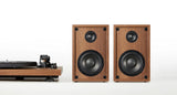 Angels Horn H00501 Hi-Fi Bluetooth Turntable with Stereo Bookshelf Speakers