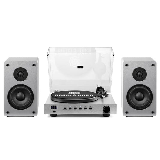Angels Horn Phantom High-Fidelity Turntable: Premium Bluetooth Turntable with Advanced Features